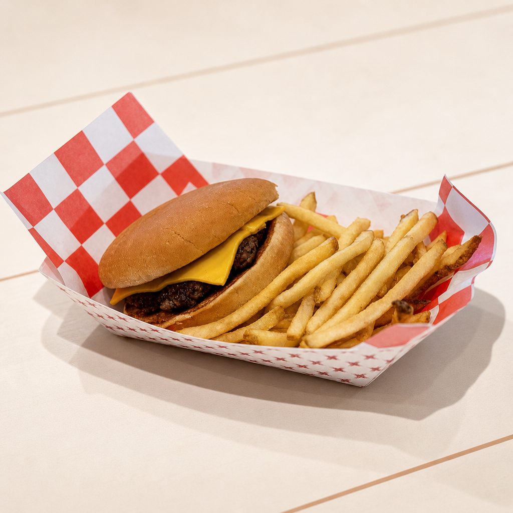 Kids’ Burger.